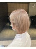 【Lee京橋】ボブ×ベージュ