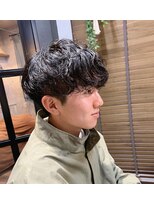 美容室 ポンポネ(Pomponner)&nbsp;メンズ、パーマスタイル