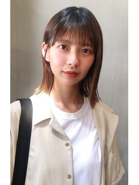 ケイク(CAKE) パツッとボブ