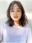 【Un ami】ふんわりカールのニュアンスパーマ　大楽