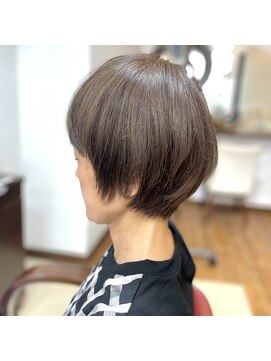 ヘアー マインド(hair MIND) グレージュカラーのボブ