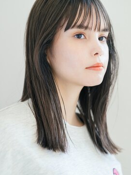 ミンクス渋谷スマートサロン(MINX shibuya smart salon) フルバング 似合わせ イメチェンヘアスタイル ハッシュカット