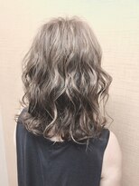 アオアクア バイ グルグル 小岩店(ao akua by GULGUL)&nbsp;インナーグレージュ 美髪ハイライト シフォンカラー 小岩