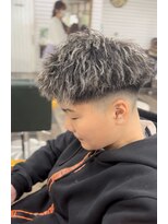 ココテラス(coco terrace)&nbsp;ツイスト/メンズパーマ/ホワイトメッシュ