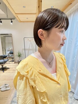 ヒト(hito) 大人可愛い小顔前下がりボブ×ナチュラルボブ×ミニボブ20代30代