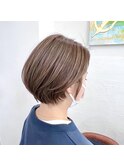 【ブリーチなし】艶感ベージュ