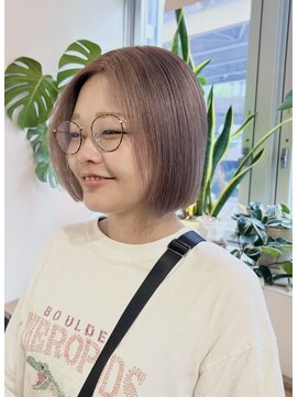 マルケ ドゥ マッシュ(MaruQuee de mashu) 色落ちも可愛い透明感ベージュカラー