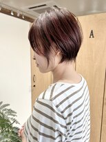 ラル(Lull)&nbsp;【奥山敬大】くびれショート/ピンクハイライト