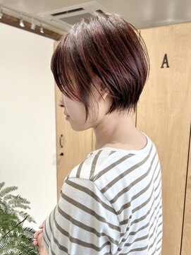 ラル(Lull) 【奥山敬大】くびれショート/ピンクハイライト