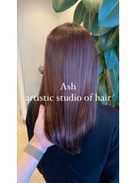 アッシュ アーティスティック スタジオ オブ ヘア(Ash artistic studio of hair) ピンクベージュ