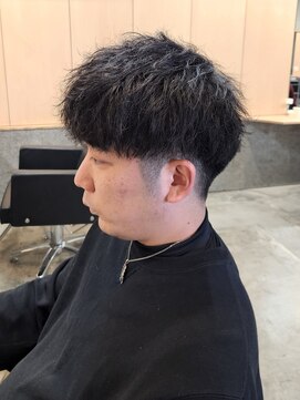 ニアウ 伊勢崎連取店(Niau) 刈り上げショートマッシュツイストスパイラルパーマ