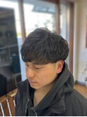 【年齢問わず!爽やか◎ツーブロックパーマ】ビジネス/カジュアル