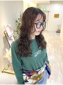 ロングパーマ