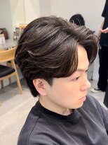 フィフス 渋谷(fifth) 自然な毛流れでラフにキマるセンターパート×ニュアンスパーマ