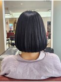 内巻きボブヘア☆