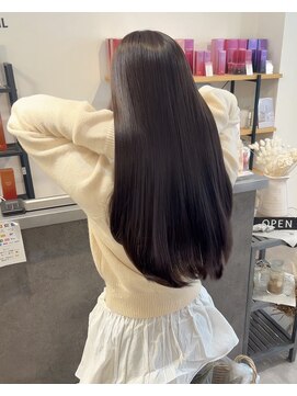 ミョンシル 韓国ヘア　髪質改善　縮毛矯正