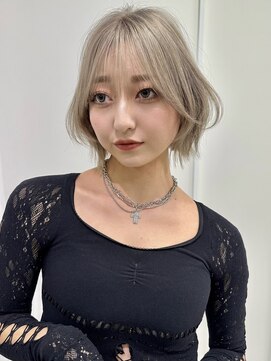 ロンドネートゥル 新潟(Lond naitre) 暗髪/クラゲヘアー/ココアベージュ/小顔(新潟/万代)