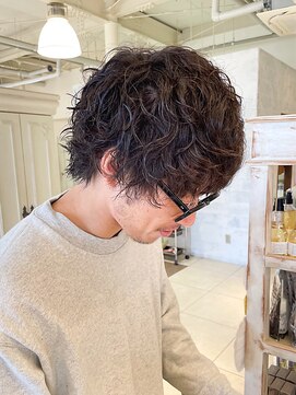 オブジェ シエル(obje't ciel) 【obje't ciel】メンズ/ニュアンスパーマ【宮崎 太揮】