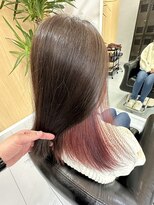 ホワイト(White)&nbsp;インナーカラーRED