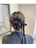 シニヨンスタイル♪