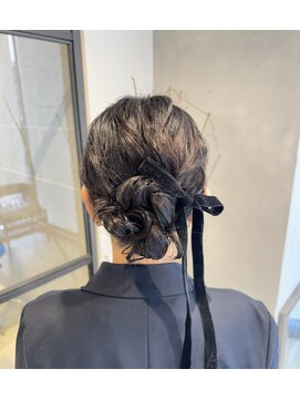 エイト ヘアサロン 渋谷本店(EIGHT) シニヨンスタイル♪