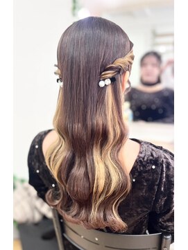 ジェシータ 品川駅前店(GESHITA) ねじりのハーフツイン【品川／ヘアセット／着付】