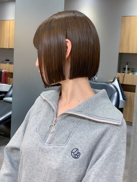 ロンド 表参道店(Lond) ◇暗めカラー/レイヤーカット/ボブ/髪質改善ストレート/表参道