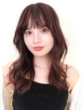 ラフィス ヘアー パーク 枚方2号店(La fith hair park) 【La fith】オリーブグレージュ×大人ガーリー×ゆるふわ巻き