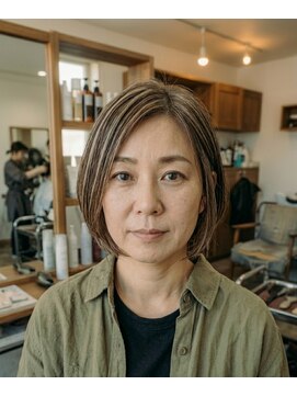 ナイス ヘアー(Hair) 髪質改善/縮毛矯正/酸性ストレート/ヘッドスパ/白髪染め