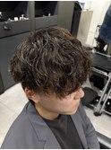 伏見駅/伏見/メンズ/メンズパーマ/men'sパーマ/フェザーパーマ