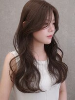 ボタン ハカタ(VOTAN hakata) 【木村優花】レイヤーカット/大人韓国ヘア/透明感カラー/ロング