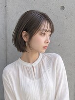 ワゴンバイアフロート(Wagon by afloat)&nbsp;重く見えないショートボブ×シースルーバング20代30代40代池袋