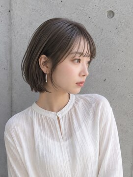 ワゴンバイアフロート(Wagon by afloat) 重く見えないショートボブ×シースルーバング20代30代40代池袋