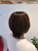 アズールサン 草加西口店(azule-sun)&nbsp;ショートウルフ,白髪ぼかしハイライト/草加