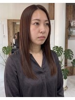 零秒女髪 千里丘店&nbsp;髪質改善で叶える艶感まとまりロングヘア艶髪美髪髪質改善カラー