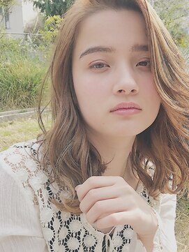 レイドバック(LAID BACK) 【LAIDBACK代官山】シースルー★アッシュベージュカラー外国人風