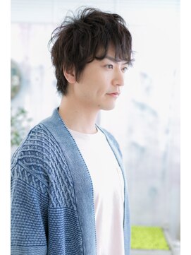 ミック ヘアアンドビューティー 大山店(miq Hair&Beauty) 好感度大!フェザーマッシュのモテスタイル