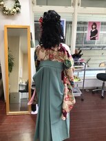 ヘアサロン ユニティ(Hair Salon Unity) ティーンズ袴スタイル