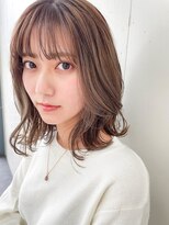 シロ(SiLO)&nbsp;柔らかい透け感◯ミルクティーベージュ