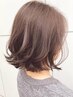【天使のツヤ】カット+iNOAカラー+トリートメント￥14000→￥8200