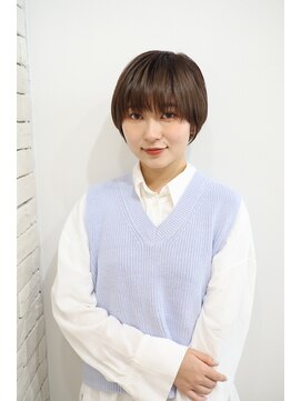 メモリーズ 銀座(Memories) 乾かすだけでまとまる！似合わせマッシュショートスタイル！