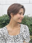 30代40代50代◎ブロー不要大人のコンパクト小顔ショート