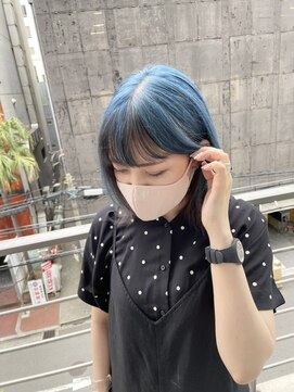 シィーム(cime) 水色カラー