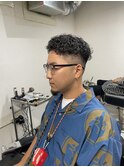 フェードスパイラルパーマバーバー