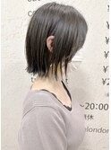 【morio札幌】札幌ボブ 大人かわいい黒髪外ハネボブ