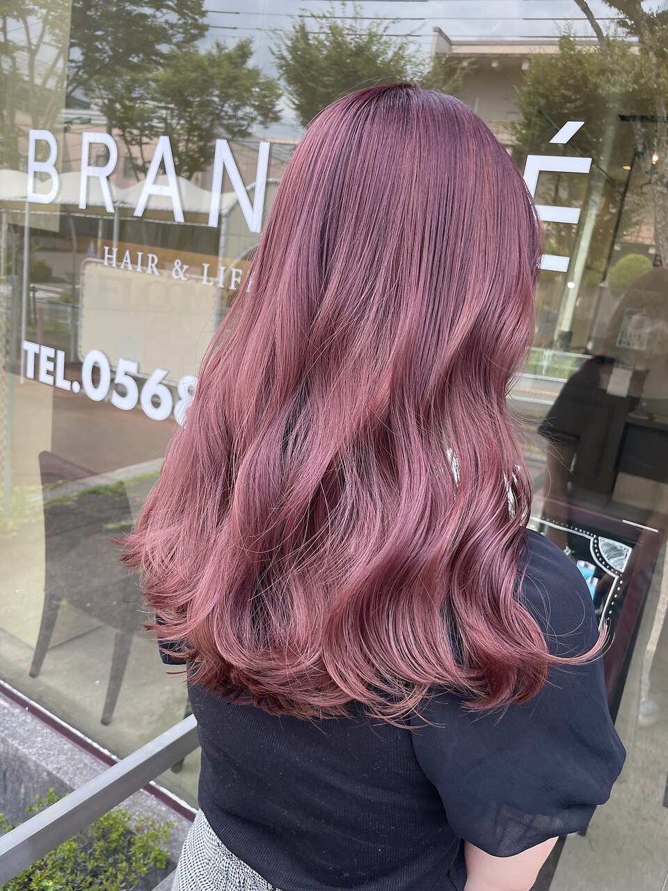 加藤】ピンクロングヘアー：L173752998｜ブランシェ 高蔵寺店(BRANCHE