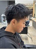 メンズマッシュショートスパイキーショートボックスショート