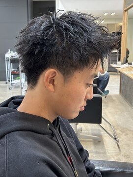 ニアウ 伊勢崎連取店(Niau) メンズマッシュショートスパイキーショートボックスショート