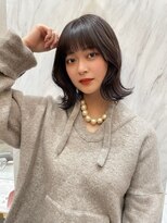 ロンド マーレ 天神大名店(Lond mare)&nbsp;イメチェン/チェリーブラウン/フェミニン/ダークアッシュ/束感