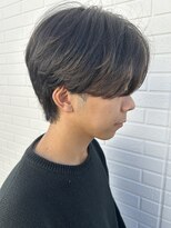 ヒュイル バイ ニアウ(Hwyl by Niau)&nbsp;メンズマッシュセンターパートスパイラルパーマニュアンスパーマ